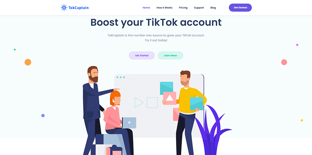 TokCaptain - Buy TikTok Views