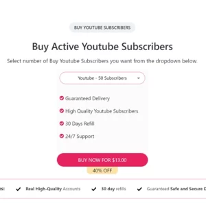 Buy Cheap YouTube Subscribers