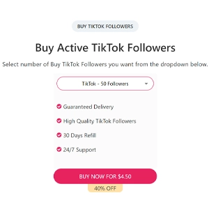 Purchase TikTok Followers Packages