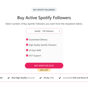 buy real spotify followers