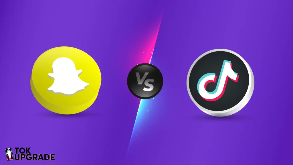 snapchat vs tiktok