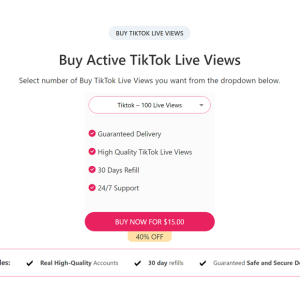 buy active tiktok live views