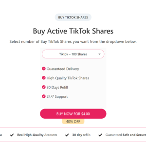 buy real tiktok shares