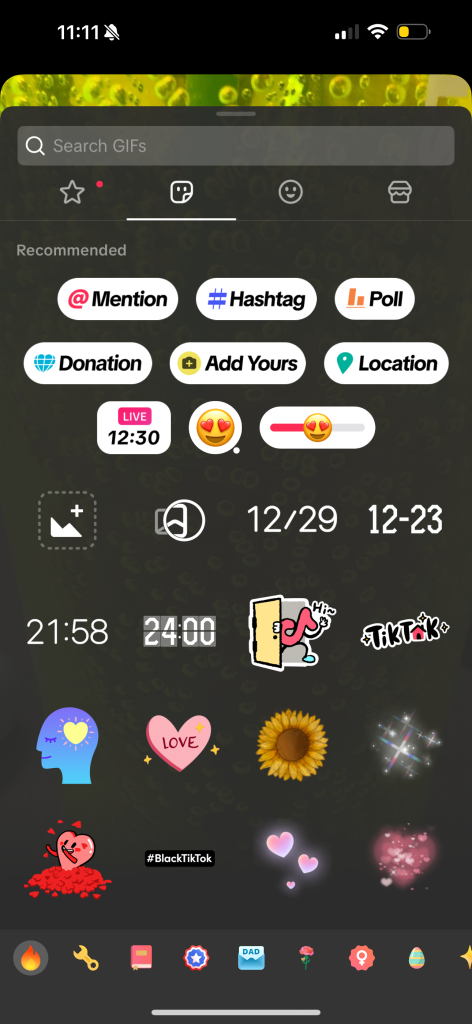 how to use TikTok stories stickers