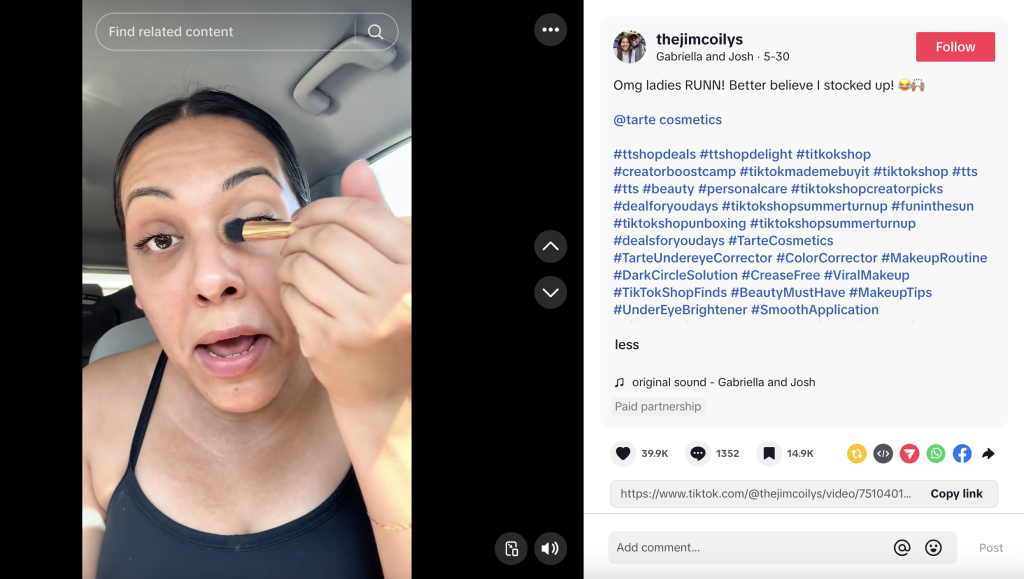 how to become a tiktok affiliate tips