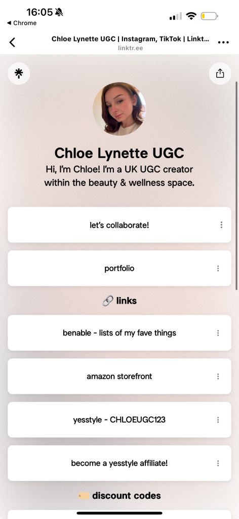 tiktok affiliate marketing example