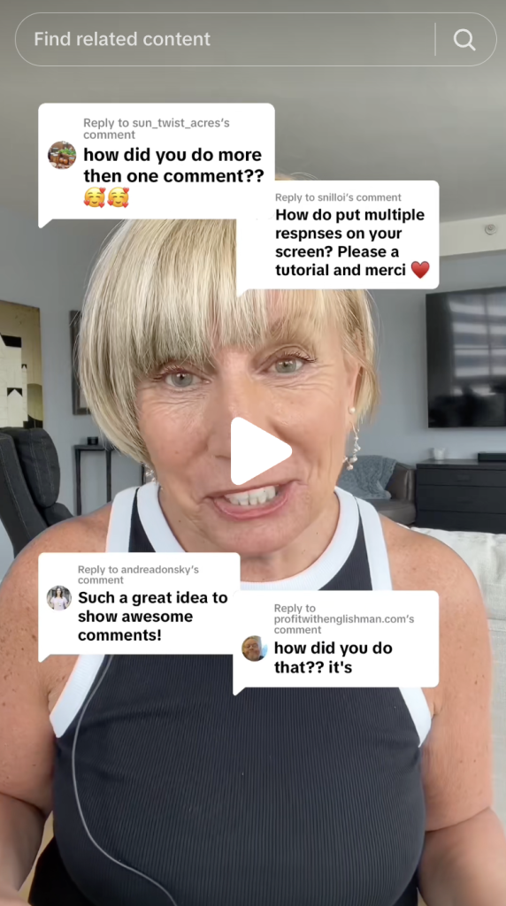 tiktok engagement video reply